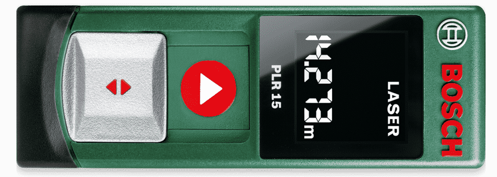 Le meilleur télémètre laser BOSCH PLR 15